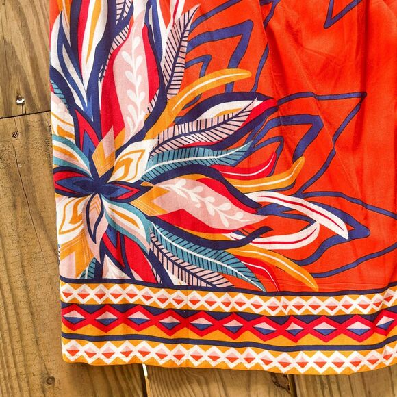 NWOT Freemarket by Flying Tomato Tropical Floral 3/4 Sleeve Dress - Women's L - Picture 6 of 9